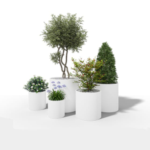 灰色圆柱播种机